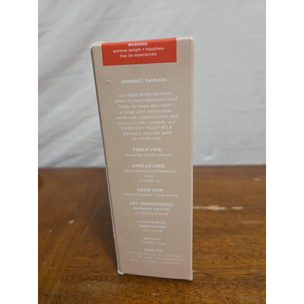By Rosie Jane Chill Everyday Body Milk Lotion Peppermint Mandarin 5 oz In Box